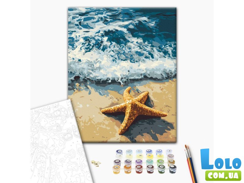 Картина по номерам Запах моря, Brushme (40х50 см)