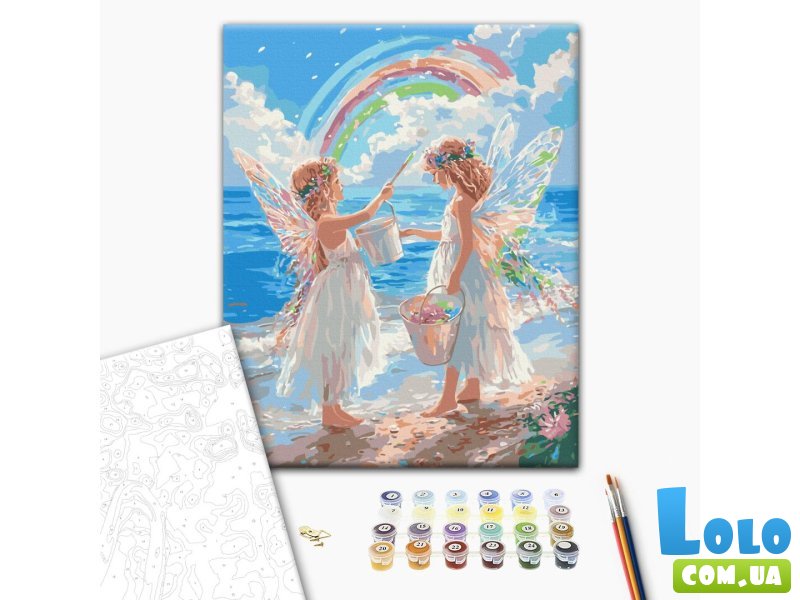 Картина по номерам Феи, Brushme (40х50 см)