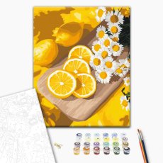 Картина по номерам Сочный лимон, Brushme (40х50 см)