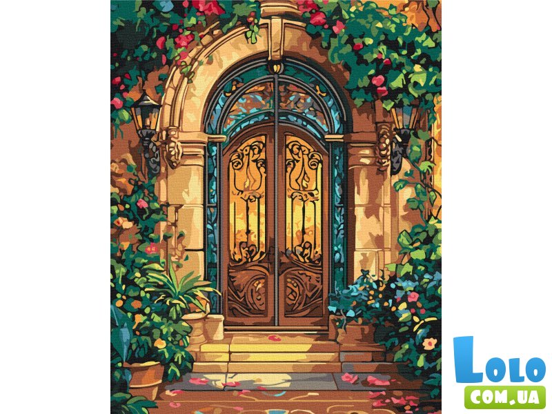 Картина по номерам Двери в сказку, Brushme (40х50 см)