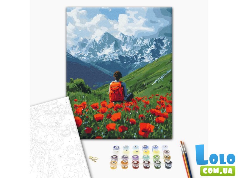 Картина по номерам Путь к вдохновению, Brushme (40х50 см)