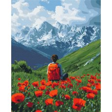 Картина по номерам Путь к вдохновению, Brushme (40х50 см)