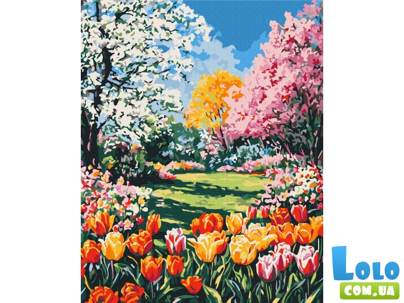 Картина по номерам Очарование весны, Brushme (40х50 см)