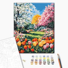 Картина по номерам Очарование весны, Brushme (40х50 см)