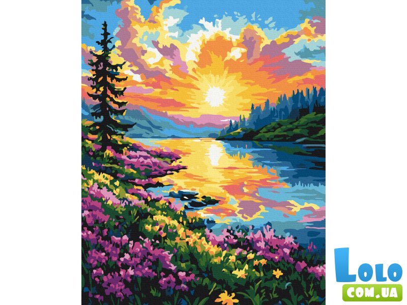 Картина по номерам Весенние краски, Brushme (40х50 см)