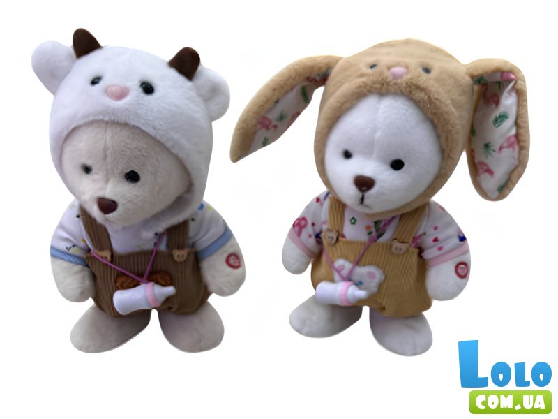 Мягкая интерактивная игрушка Медвежонок (в ассортименте)