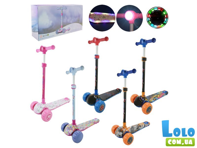 Самокат детский трехколесный (в ассортименте)