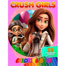 Раскраска Crush Girls, Jumbi