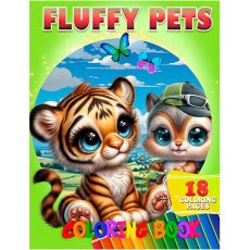 Раскраска Fluffy Pets, Jumbi