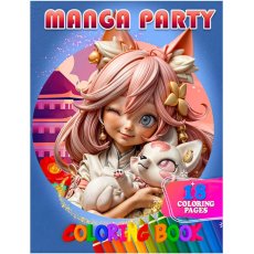 Раскраска Manga Party, Jumbi