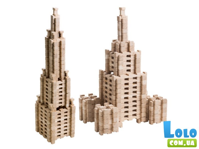 Деревянный конструктор Фантазия (900033), Igroteco, 240 дет.