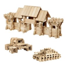 Деревянный конструктор Въездные ворота (900354), Igroteco, 296 дет.