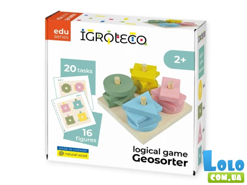 Развивающая игрушка Геосортер, Igroteco