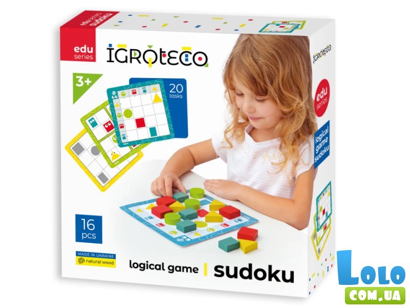 Логическая игра Судоку Геометрические фигуры, Igroteco