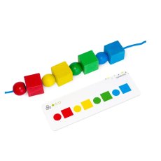 Деревянная шнуровка Геометрика, Igroteco