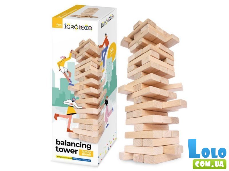 Настольная игра Дженга Башня-балансир, Igroteco