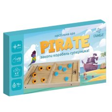 Деревянная настольная игра Пираты, Igroteco