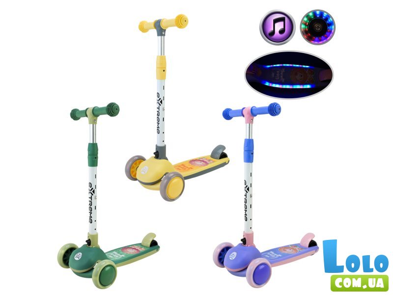 Самокат детский трехколесный (в ассортименте)