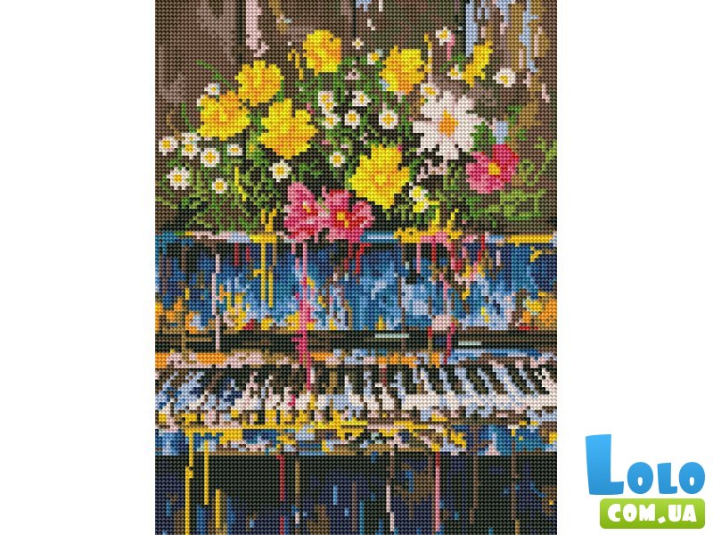 Алмазная мозаика Экспрессия музыки, Brushme (30х40 см)