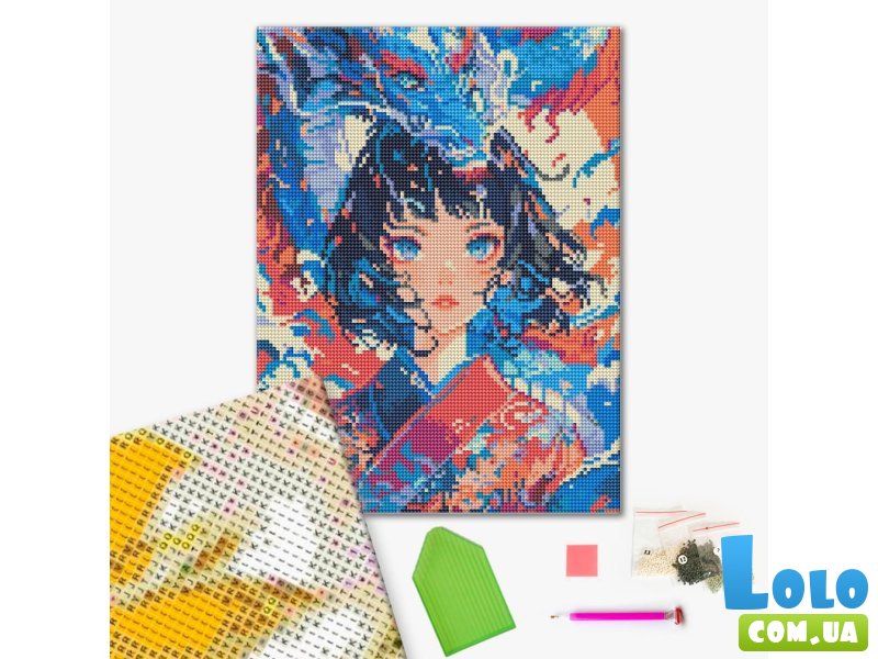 Алмазная мозаика Миссия самурая, Brushme (30х40 см)