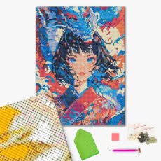 Алмазная мозаика Миссия самурая, Brushme (30х40 см)