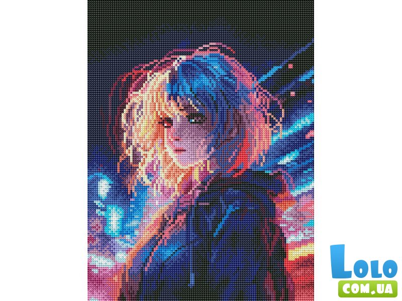 Алмазная мозаика Киберпанк, Brushme (30х40 см)