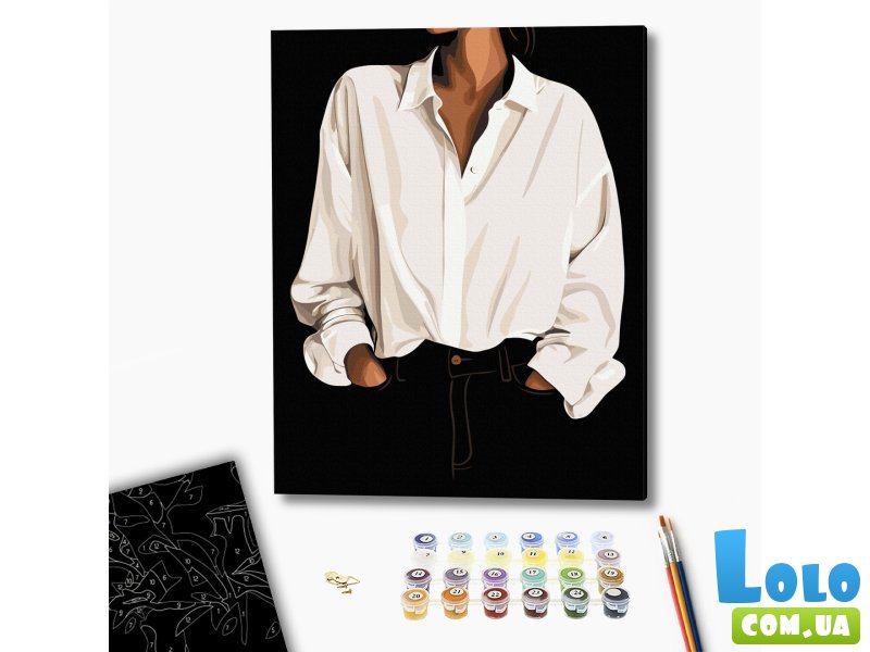 Картина по номерам Элегантная простота, Brushme (40х50 см)