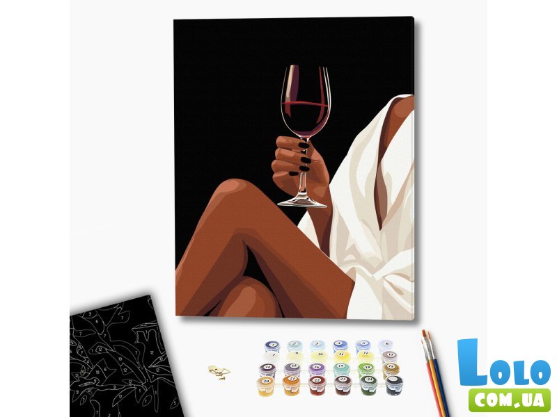 Картина по номерам Изысканное наслаждение, Brushme (40х50 см)