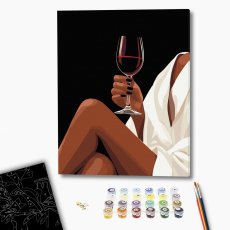 Картина по номерам Изысканное наслаждение, Brushme (40х50 см)