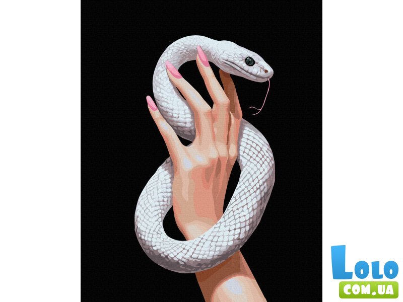 Картина по номерам Змеиная грация, Brushme (40х50 см)