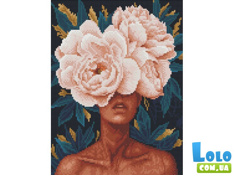 Алмазная мозаика Цветочная загадка, Brushme (30х40 см)