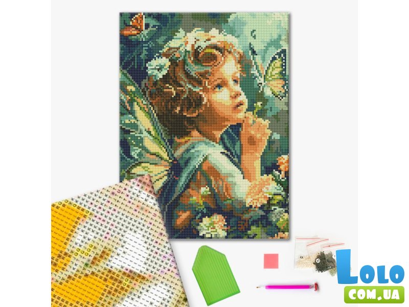 Алмазная мозаика Шепот крыльев, Brushme (30х40 см)