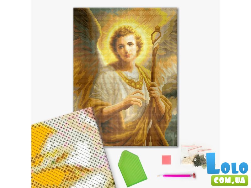 Алмазная мозаика Архангел, Brushme  (30х40 см)
