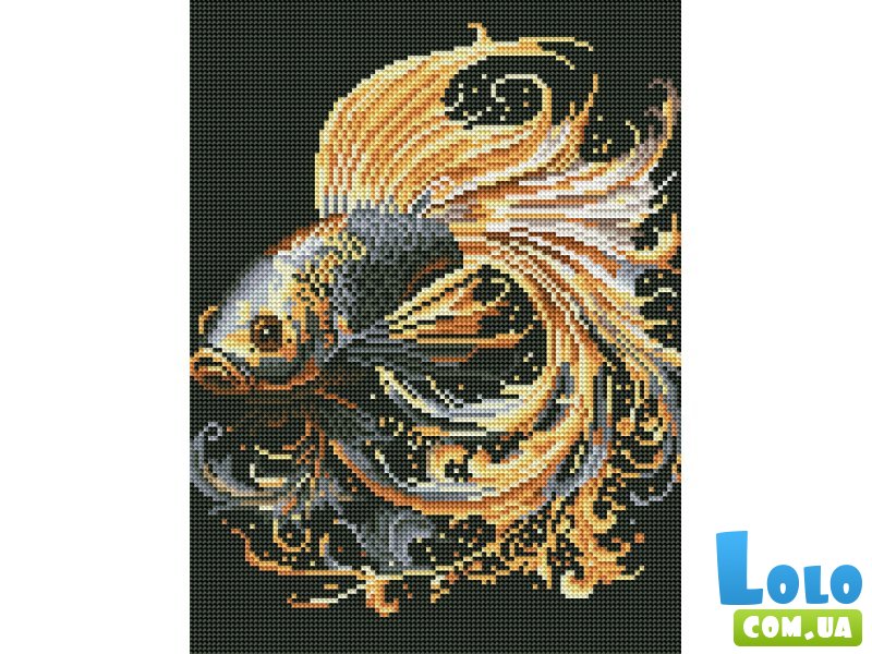 Алмазная мозаика Очаровательная рыбка, Brushme (30х40 см)