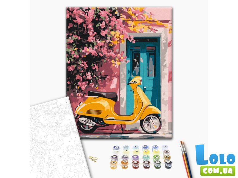 Картина по номерам Прогулка в стиле ретро, Brushme (30х40 см)