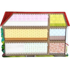 Деревянные пазлы-вкладыши Кошачий дом, Ubee, 95 эл.