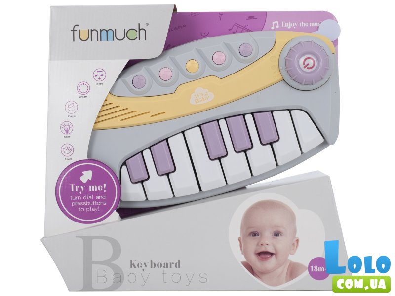 Музыкальная игрушка Пианино, Funmuch