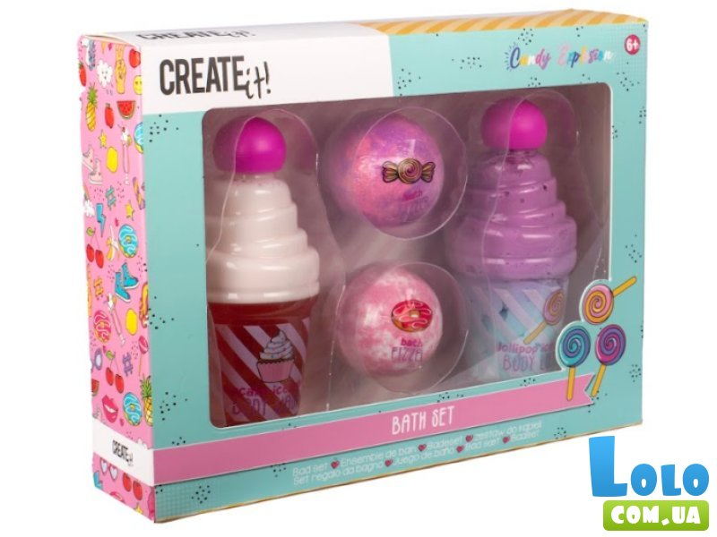 Набор для ванной Candy, Create It!