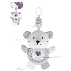 Подвеска музыкальная Медвежонок со световыми эффектами, Funmuch