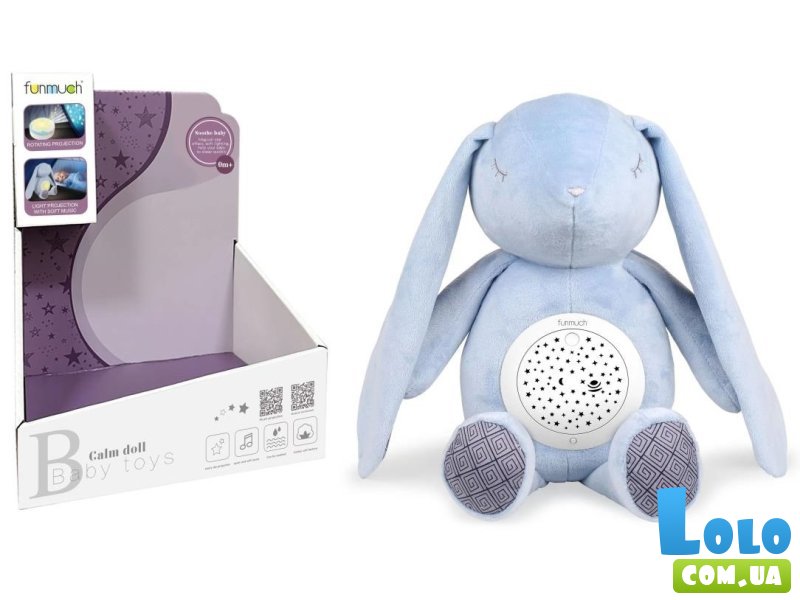 Ночник с проектором Кролик ушастый, Funmuch