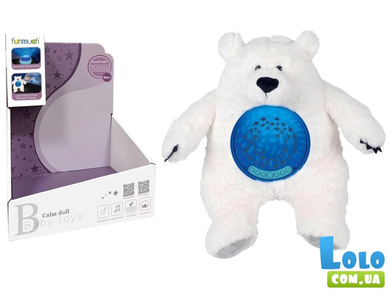 Ночник с проектором Полярный мишка, Funmuch