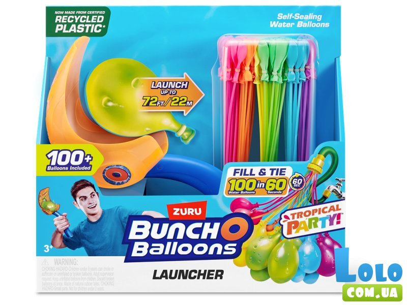 Игровой набор Запускатель с водными шарами, Zuru