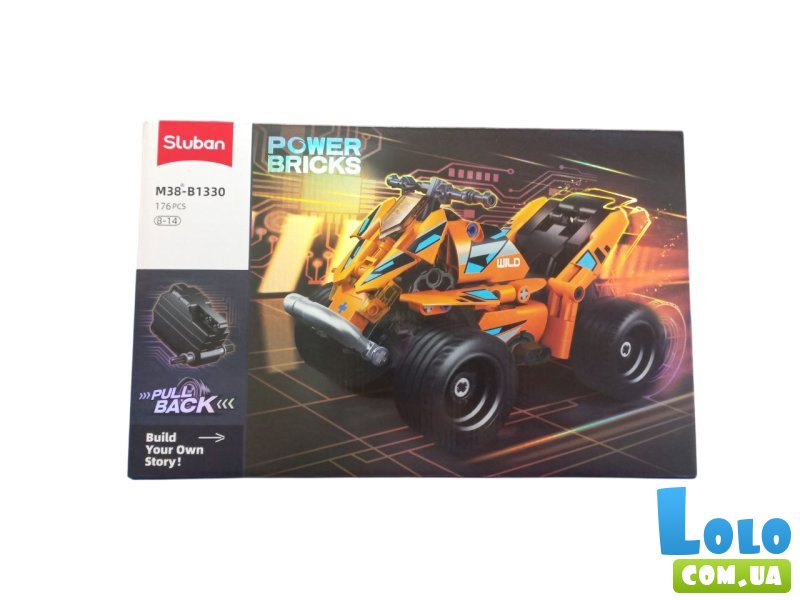 Конструктор Квадроцикл, Sluban (M38-B1330), 176 дет.