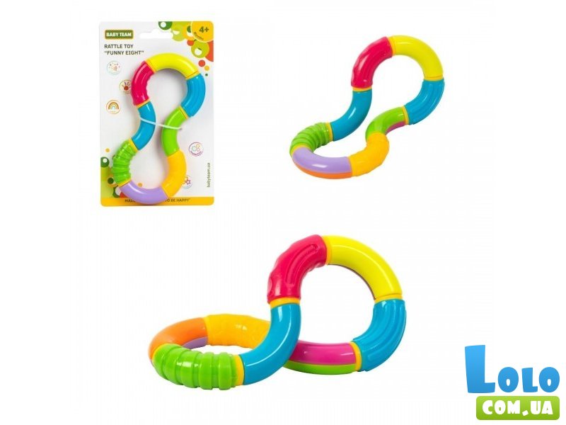 Погремушка Веселая восьмерка