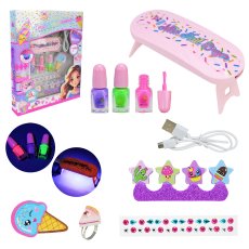 Набор для маникюра с лампой