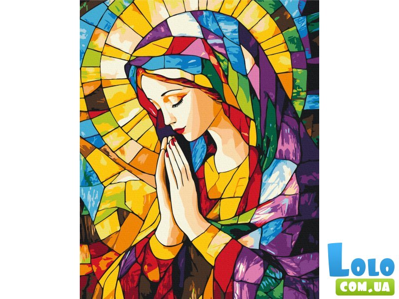 Картина по номерам Молитва света, Brushme (40х50 см)