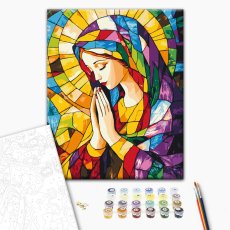 Картина по номерам Молитва света, Brushme (40х50 см)