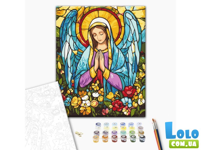 Картина по номерам Хранительница света, Brushme (40х50 см)