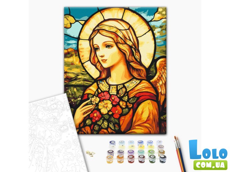 Картина по номерам Ангел любви и добра, Brushme (40х50 см)