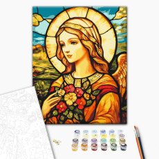 Картина по номерам Ангел любви и добра, Brushme (40х50 см)